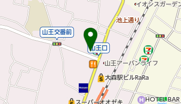 RIRE大森店の地図画像