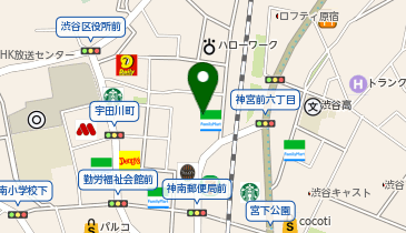 東京デザインプレックス研究所の地図画像