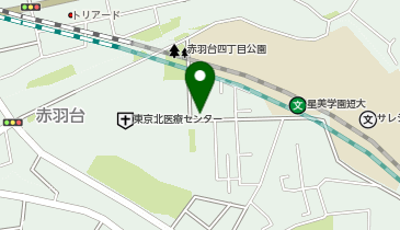 ゆりの木薬局赤羽台店の地図画像