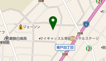 赤い小靴バレエスタジオの地図画像