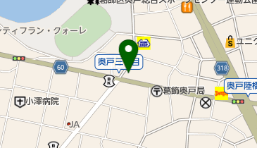 ガク動物病院の地図画像