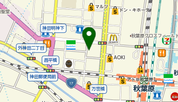 ツクモDOSVパソコン館の地図画像