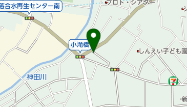 ポニークリーニング小滝橋店の地図画像