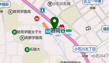 鈴薬局茗荷谷店の地図画像