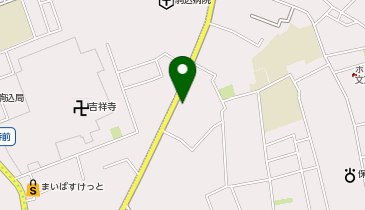 ふくの湯の地図画像