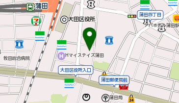 ウイングル蒲田センターの地図画像