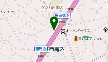 西馬込動物病院の地図画像