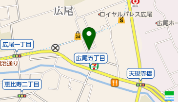 グルーミングテイルの地図画像