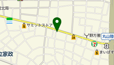 グリーンパル動物病院の地図画像