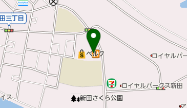 ティップス新田校の地図画像