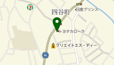 トヨタ西東京カローラ株式会社 松枝橋店の地図画像