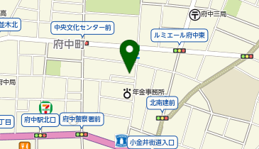 フリースクール多摩川の地図画像