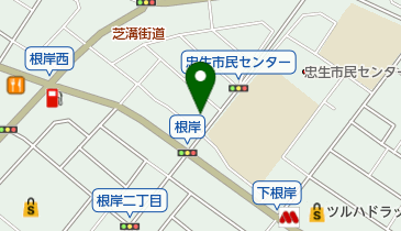 博蝶堂書店の地図画像
