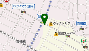 まぐろや羽村青梅店の地図画像