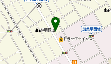 はち動物病院の地図画像