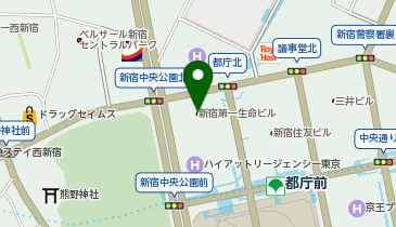 東京新卒応援ハローワークの地図画像