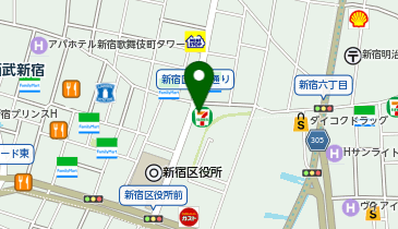 どないや区役所通り店の地図画像