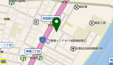 ウェスレアン・ホーリネス教団浅草橋教会の地図画像