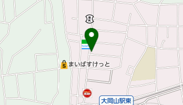 大岡山スクールの地図画像