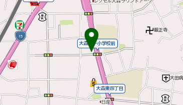 美容室COZY・HAIRの地図画像