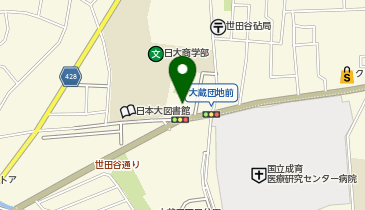 タックルベリーきぬた世田谷通り店の地図画像