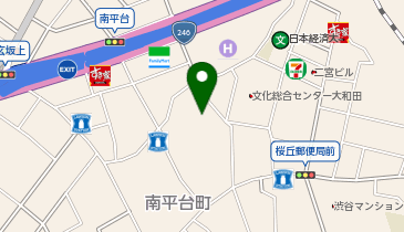 ビースタッフメイクアップユニバーサルの地図画像