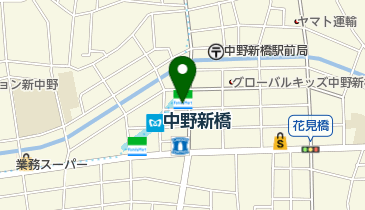 ちよだ鮨中野新橋店の地図画像