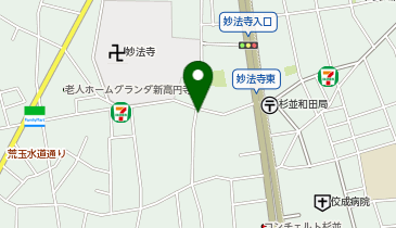 有限会社堀ノ内ケアサービスの地図画像