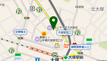 ライブハウス・ハーツプラスの地図画像