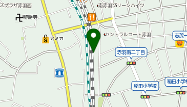 ジェクサー・フィットネスクラブ赤羽の地図画像