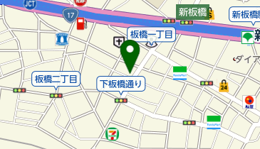 まるやま典雅きもの学院板橋校の地図画像