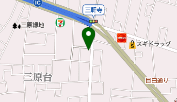 むさしの薬局三原台店の地図画像