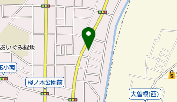 キング交通株式会社の地図画像