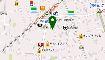 花さらさリサイクル着物ショップの地図画像