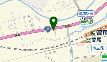 八王子卓球スクールの地図画像