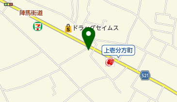 まこと文房具店の地図画像