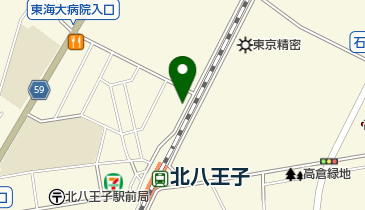 ヒグチ薬局北八王子店の地図画像