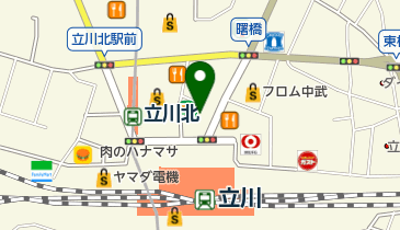 立川こらんこらん鍼灸院1号店の地図画像