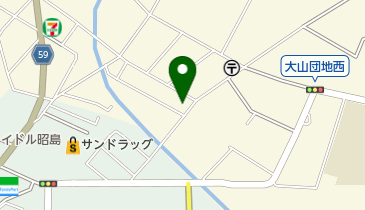 スーパーはしもとの地図画像