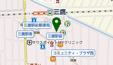 京樽三鷹南口店の地図画像