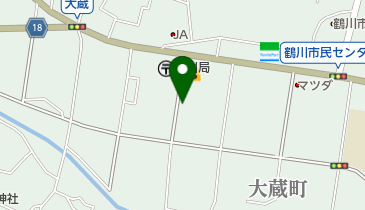 オークガーデンの地図画像