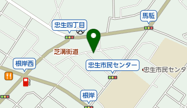 全日本空手道志道会の地図画像