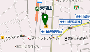 ポニークリーニングイトーヨーカドー東村山店の地図画像