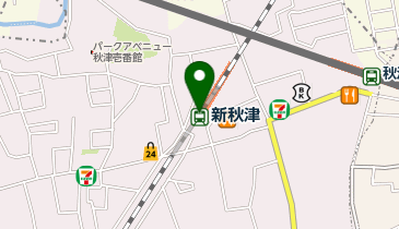 SWEETSBOX新秋津店の地図画像