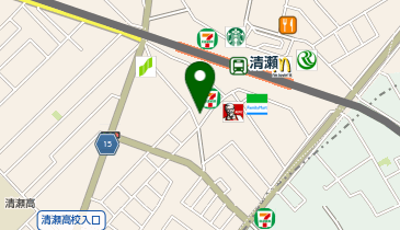 ちよだ鮨清瀬南口店の地図画像