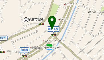 東京日産自動車販売株式会社Uカーひろば多摩店の地図画像