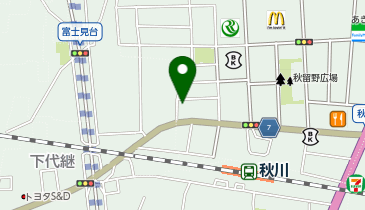 モイスティーヌ秋川サロンめいぷるの地図画像
