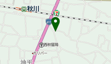 秋川治療院の地図画像
