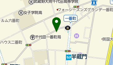 喜久屋一番町本店の地図画像