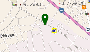 坂下通りべんてん鍼灸整骨院の地図画像